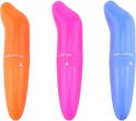 Krachtige Mini G Spot Vibrator Kleine Bullet Clitoris Stimulator Dolfijn dildo vibrator - blauw