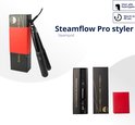 SteamFlow Pro Styler® Stoomstijltang - Professionele stoomstijlstang - Stijltang - Krultang - Voor alle haar types