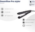 SteamFlow Pro Styler® Stoomstijltang - Professionele stoomstijlstang - Stijltang - Krultang - Voor alle haar types