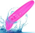 Krachtige Mini G Spot Vibrator Kleine Bullet Clitoris Stimulator Dolfijn dildo vibrator - blauw