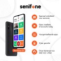 Senifone S1 Senioren Smartphone - Zwart - Voor Ouderen - 32GB - WhatsApp & SOS Functie