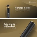 Trendwares Tondeuse voor Mannen- voor Hoofdhuid en Baard - T-287 - Trimmer - Haartrimmer - Draadloos - Inclusief 5 Opzetstukken – Draadloze Trimmer – Haartondeuse – Haar- en Baardtrimmer – Haarclipper – Scheerapparaat – Zwart