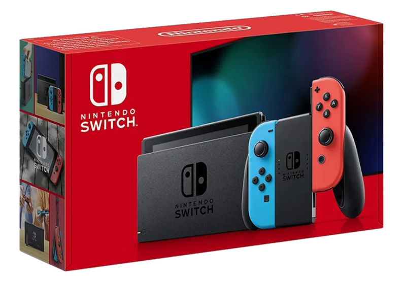 Nintendo Switch - Neon Blauw/Rood