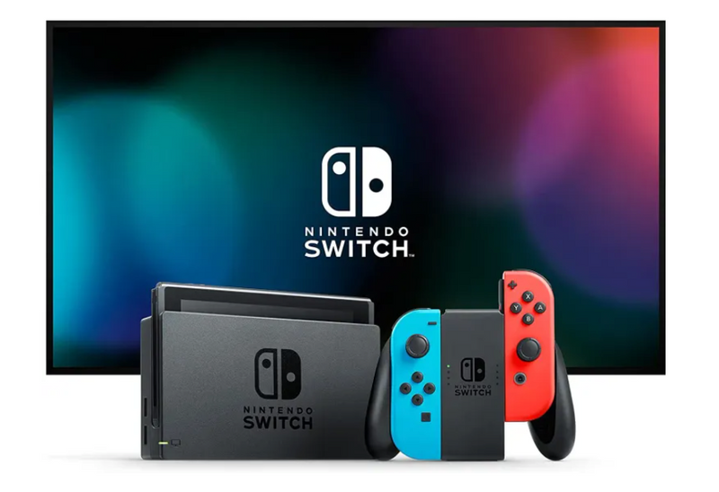 Nintendo Switch - Neon Blauw/Rood