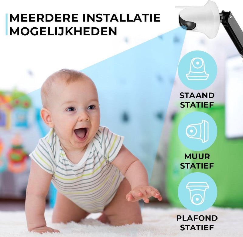 BabyFoon met Camera - Terugspreekfunctie - Draadloos