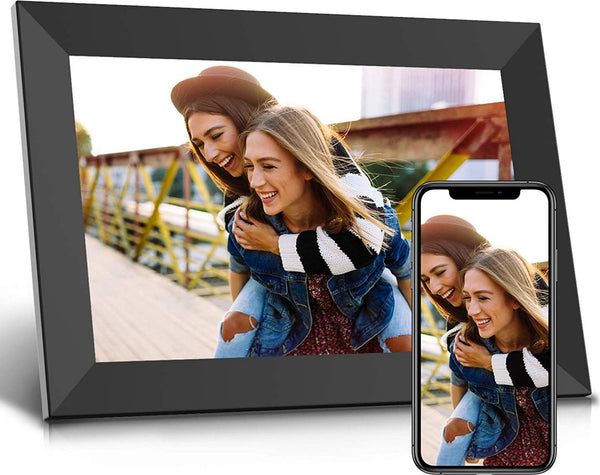 Digitale Fotolijst 10.1 inch met FRAMEO App - Touchscreen met Wi-Fi - Android & iOS - Zwart